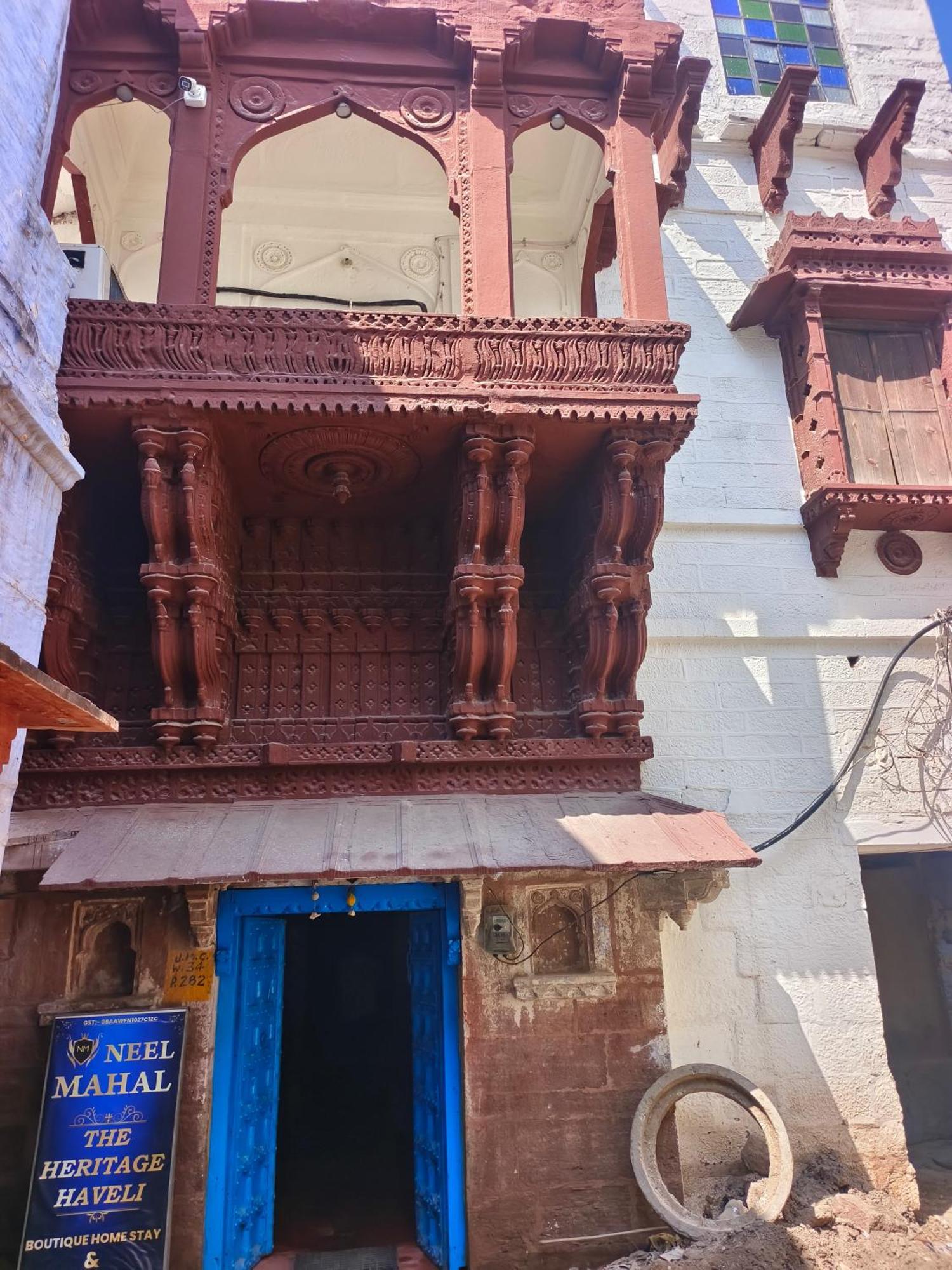 Neel Mahal The Heritage Haveli Dzsódhpur Kültér fotó